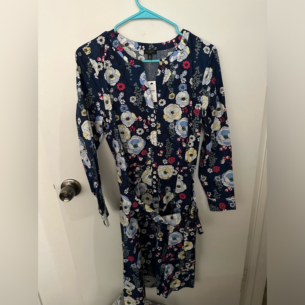 Talbots long sleeve dress
